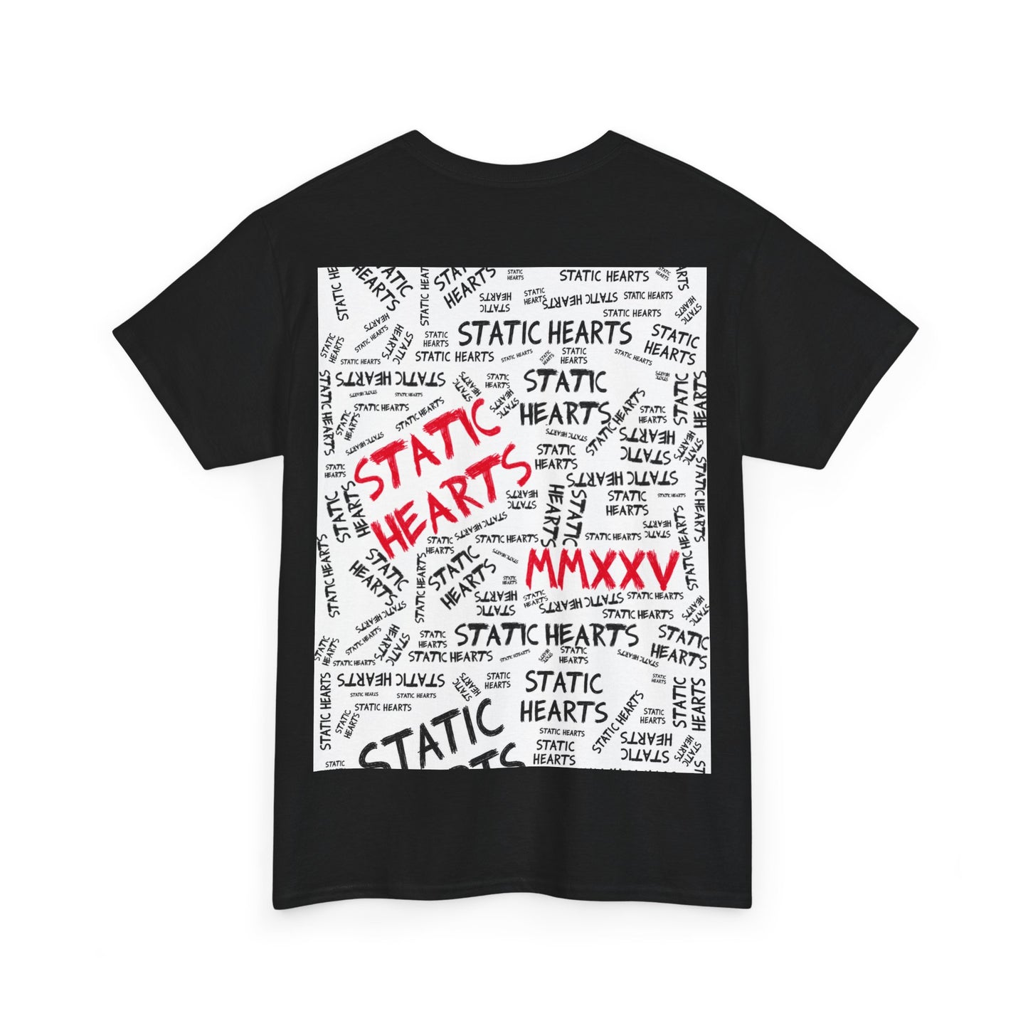 Static Hearts Scribble T-shirt