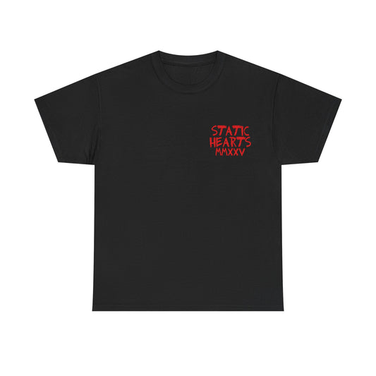 Static Hearts Scribble T-shirt