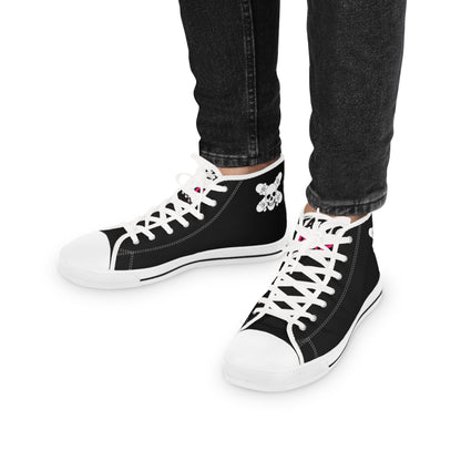 Skull & Skateboards Hi Top Trainers