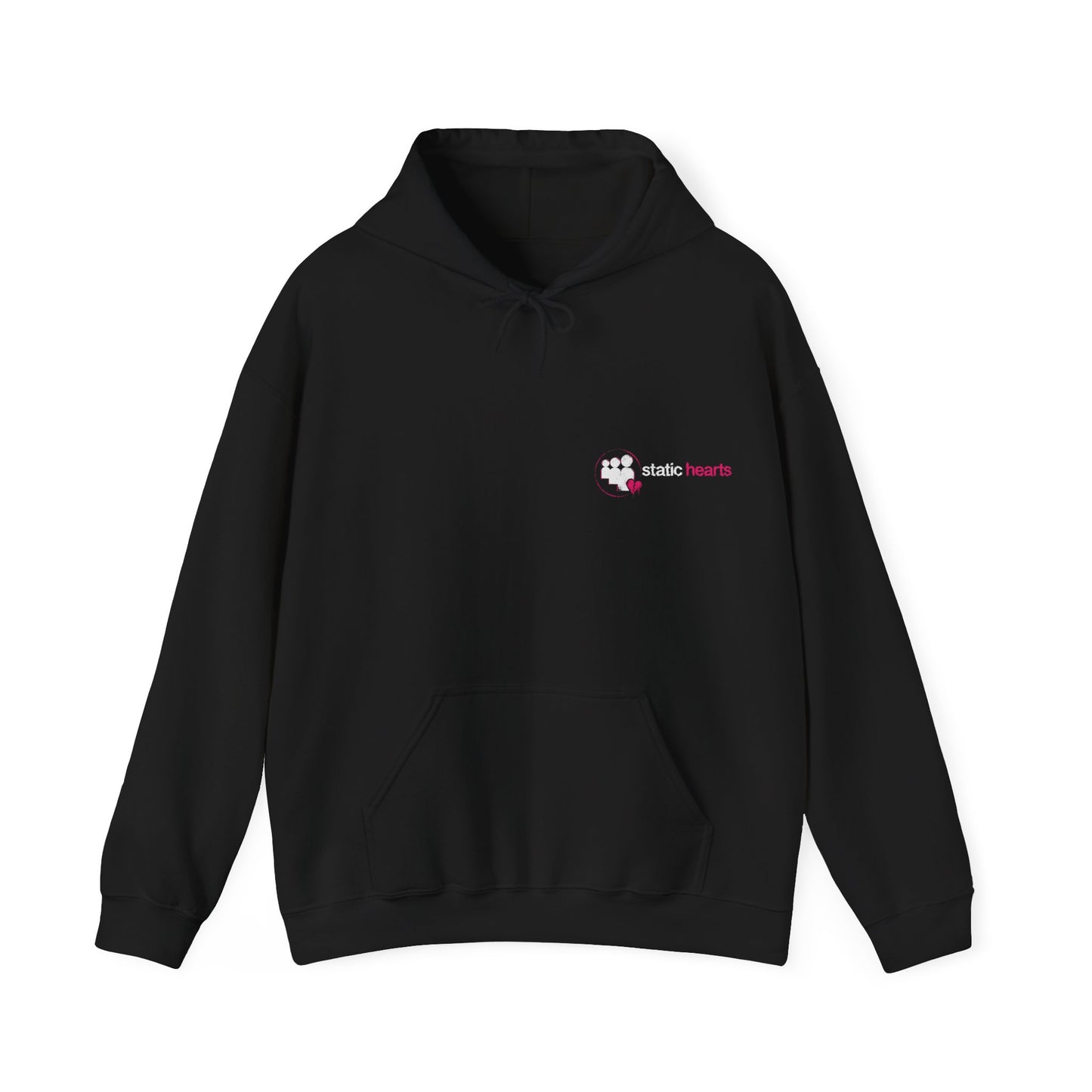 Static Hearts Myspace Hoodie