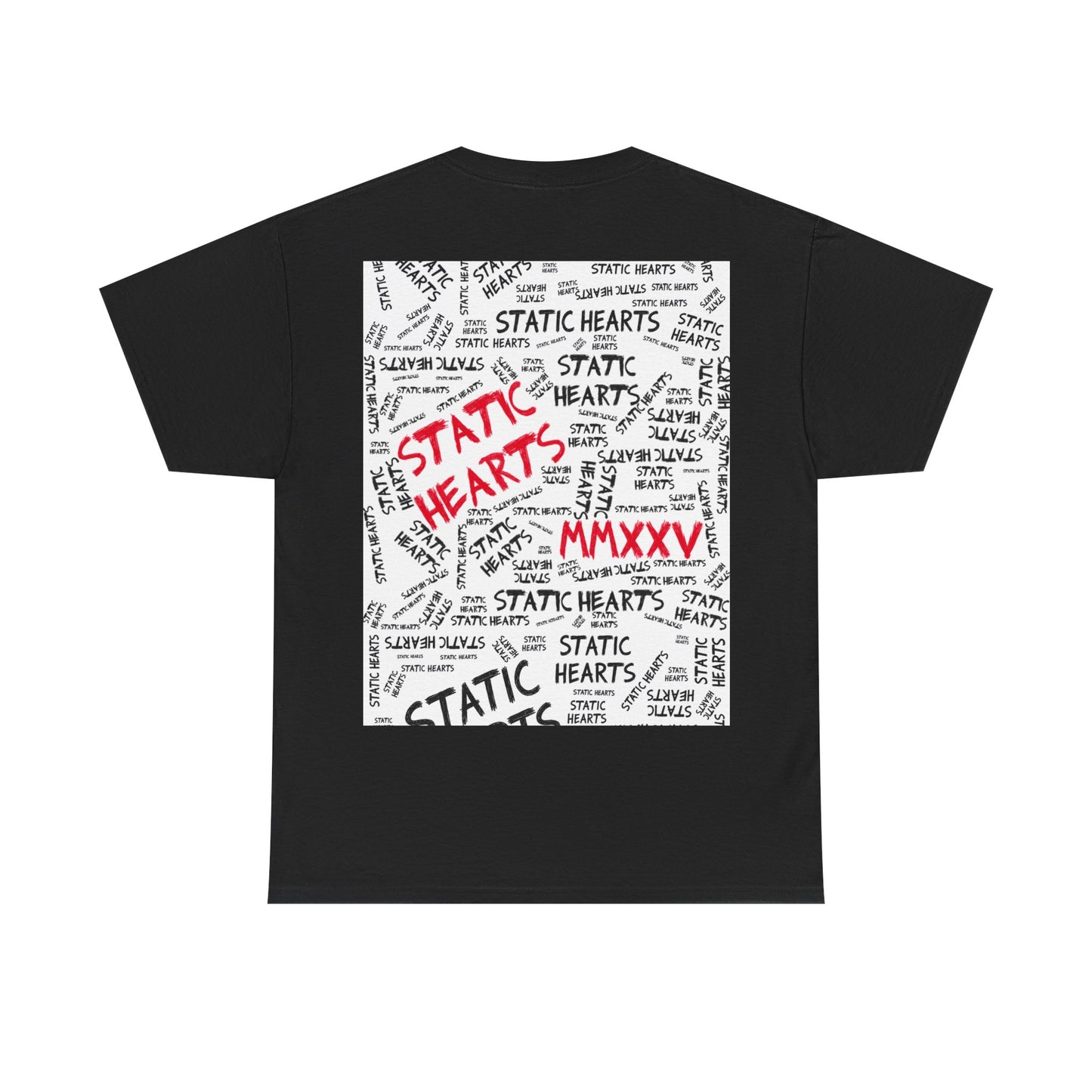 Static Hearts Scribble T-shirt