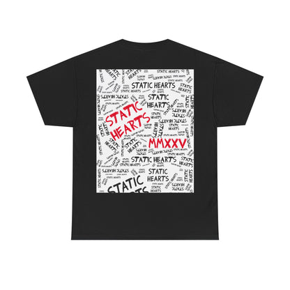 Static Hearts Scribble T-shirt