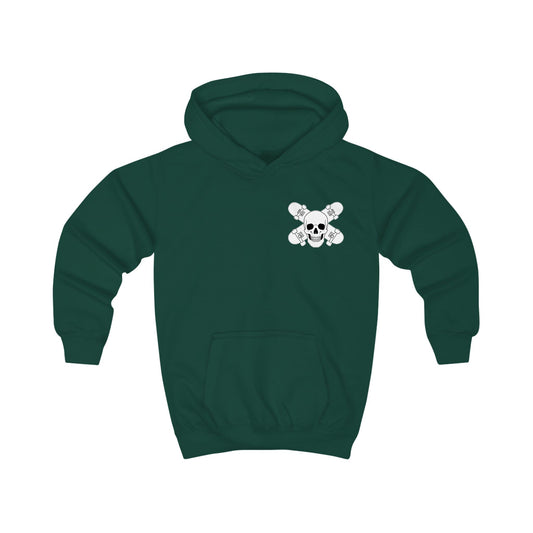 Kids Skull & Cross Skateboards Hoodie