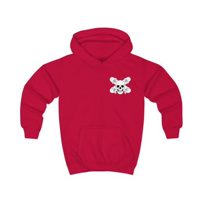 Kids Skull & Cross Skateboards Hoodie