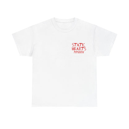 Static Hearts Scribble T-shirt
