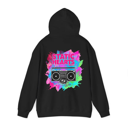 Neon Splash Logo Hoodie