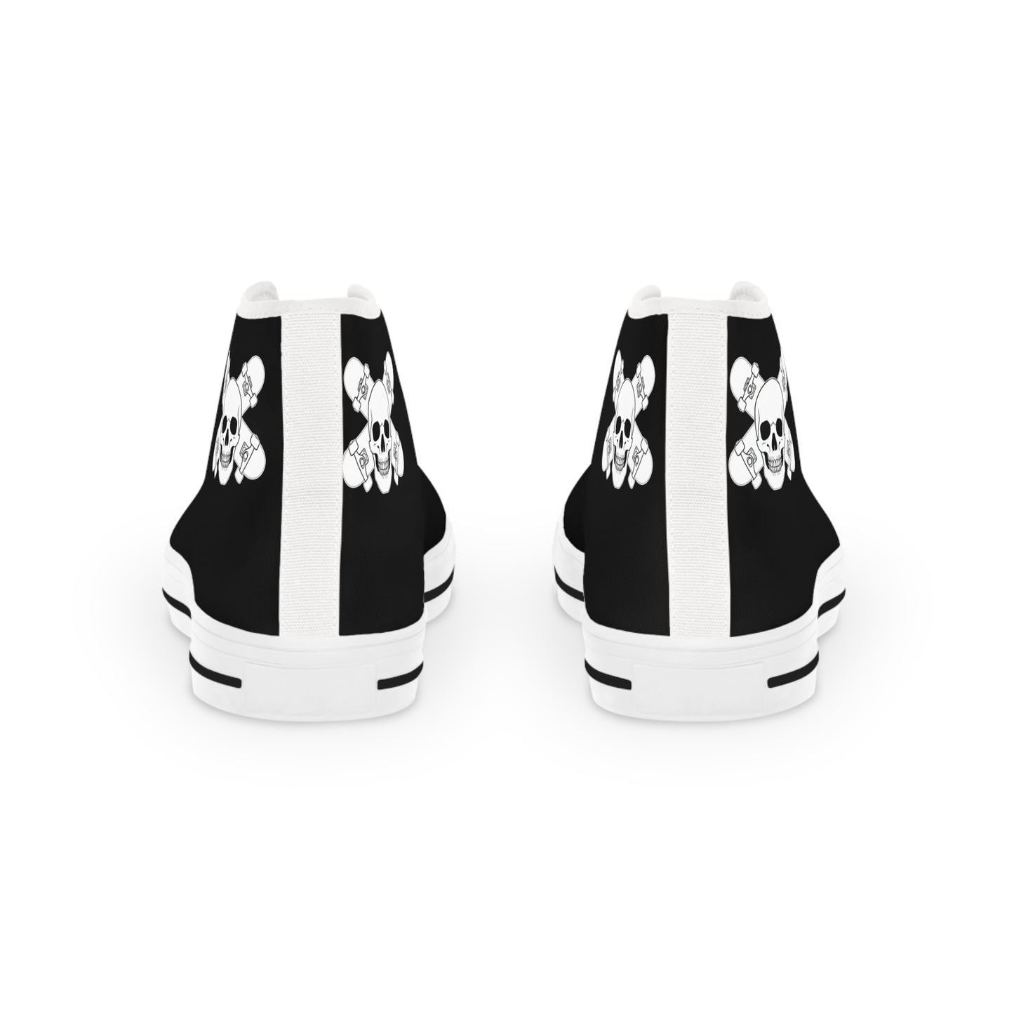 Skull & Skateboards Hi Top Trainers