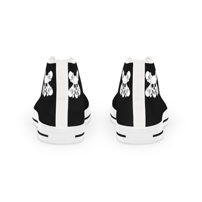 Skull & Skateboards Hi Top Trainers