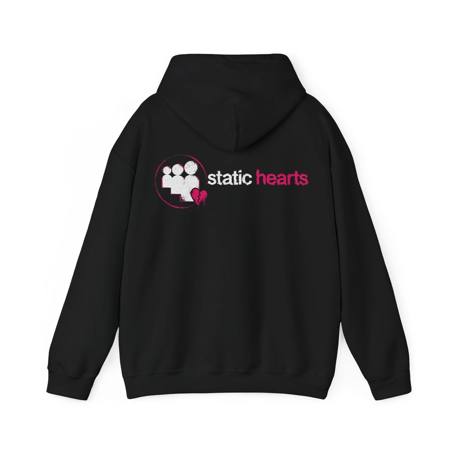 Static Hearts Myspace Hoodie
