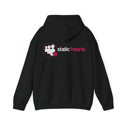 Static Hearts Myspace Hoodie