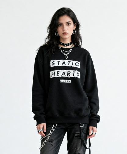 Static Hearts Sweatshirt