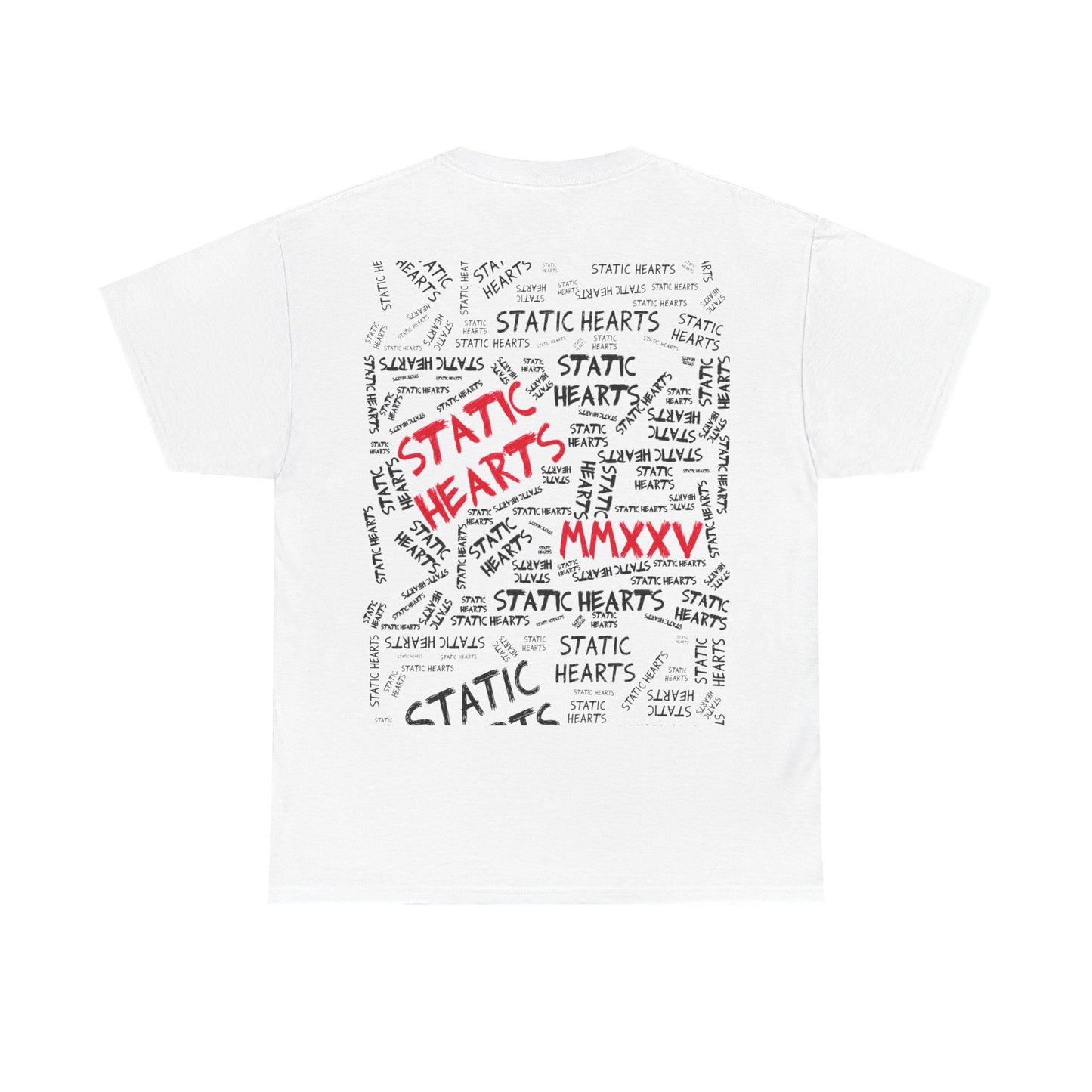 Static Hearts Scribble T-shirt