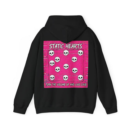 Turn the Volume Up and Live Loud Hoodie